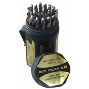 Drill America 1/16 - 1/2 HSS Black & Gold Jobber Drill Bit Set, Point Type: Split Point KFD29J-PC